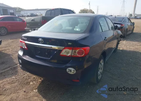 2013 Toyota Corolla Le из США, поврежденный, VIN 2T1BU4EE6DC001559